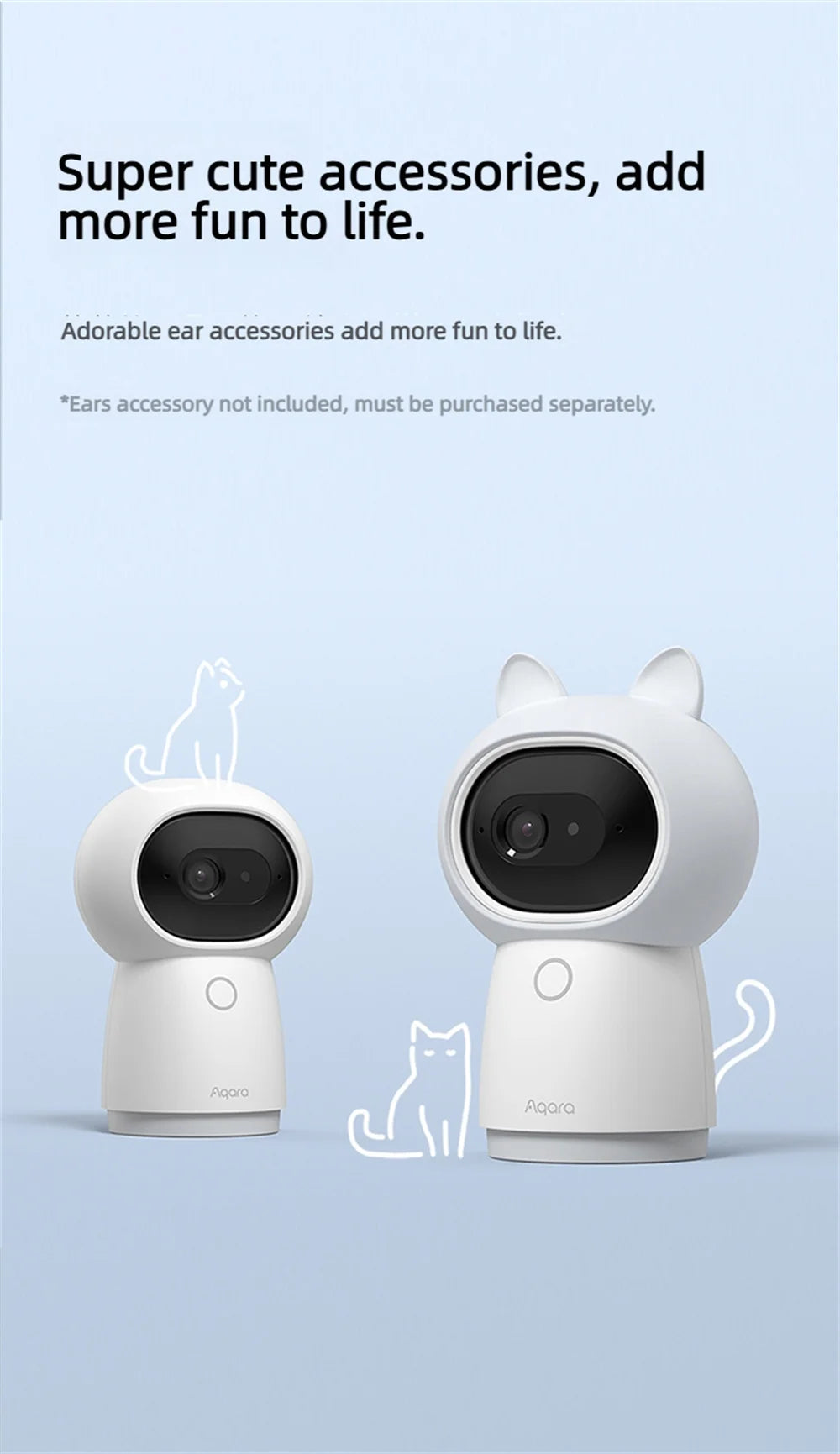 Aqara G3 Smart Camera Hub Gateway Edition WIFI 2.4/5GHz AI-Powered Recognition 2K HD 360-Degree For Homekit APP Peaceful Pleasures Health and Wellness