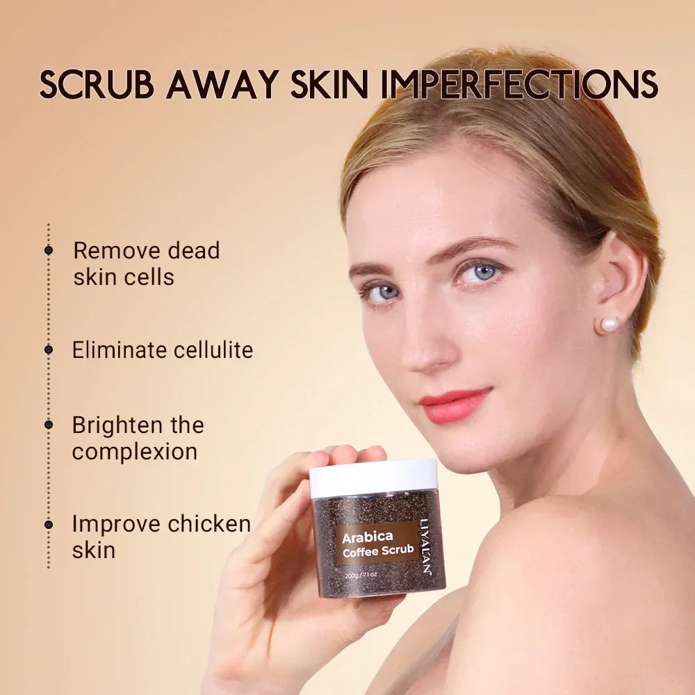 Arabica Coffee Body Scrub – Exfoliating & Brightening Peaceful Pleasures Health and Wellness