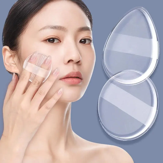 Silicone Makeup Sponge – Washable Jelly Puff for Foundation & Concealer Peaceful Pleasures Health and Wellness