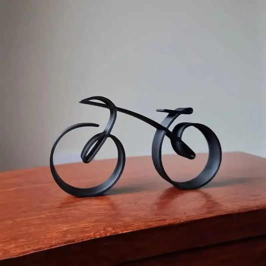 Acrylic Minimalistic Bicycle Sculpture Bicycle Ornament Personality Table Decoration Items Office Decoration GiftAcrylic Minimal Peaceful Pleasures Health and Wellness