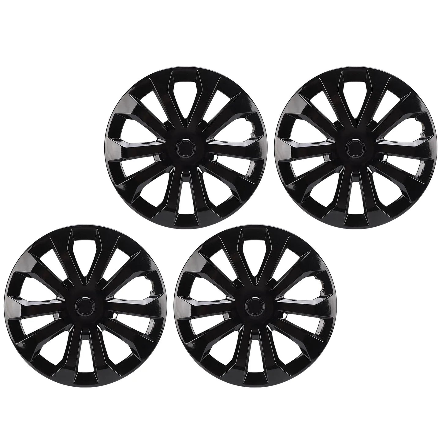 16-Inch ABS Hub Caps Wheel Covers Set of 4 – R16 Universal Fit