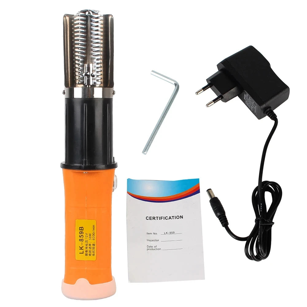 HOMEFISHSeafood Tools 6000 RPM Fish Scale Planer Fishing Scalers Scraper EU Plug Electric Fish Remover Cleaner Peaceful Pleasures Health and Wellness