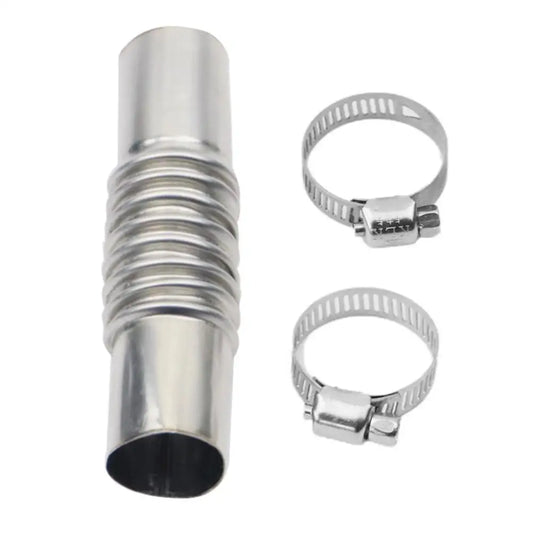 24mm Diesel Heater Exhaust Elbow Connector + Clamps | Webasto Exhaust Pipe Connector Peaceful Pleasures Health and Wellness