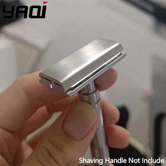 2026 Yaqi Top Selling Tile 316 Stainless Steel Safety Razor Head For Comfortable Shaving Peaceful Pleasures Health and Wellness