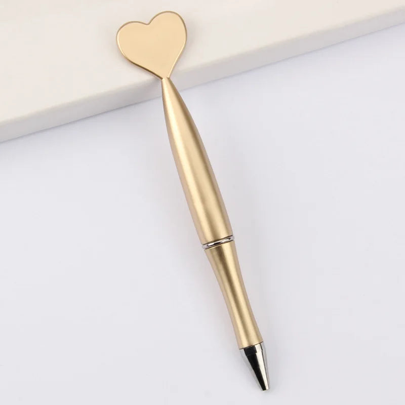 5-Pack Valentine's Day Heart Shape Pens | Black Ballpoint Ink