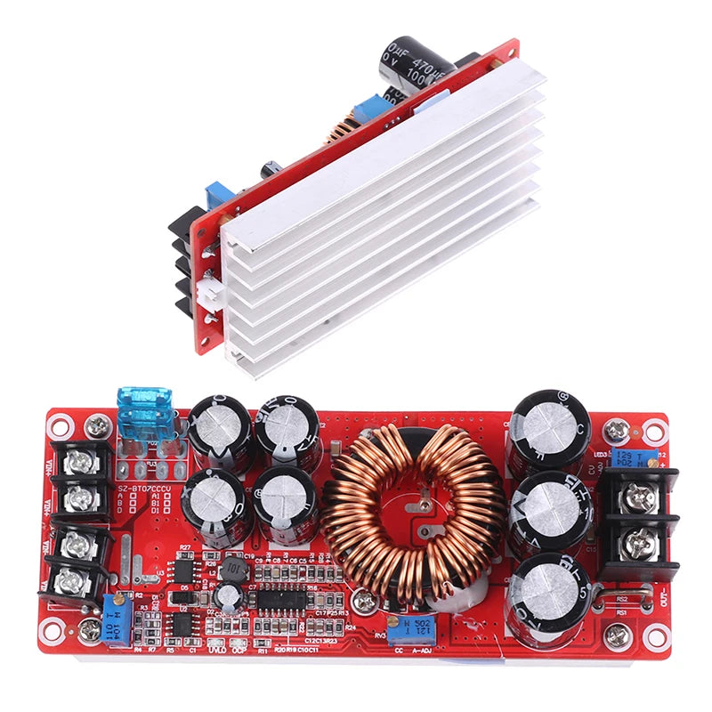 1200W 20A DC-DC Converter Boost Car Step-up Power Supply Module 8-60V to 12-83V Peaceful Pleasures Health and Wellness