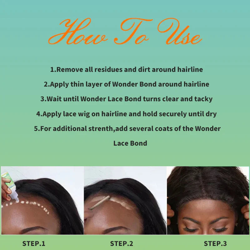 Invisible Wig Adhesive Paste – Strong, Clear & Natural Hold