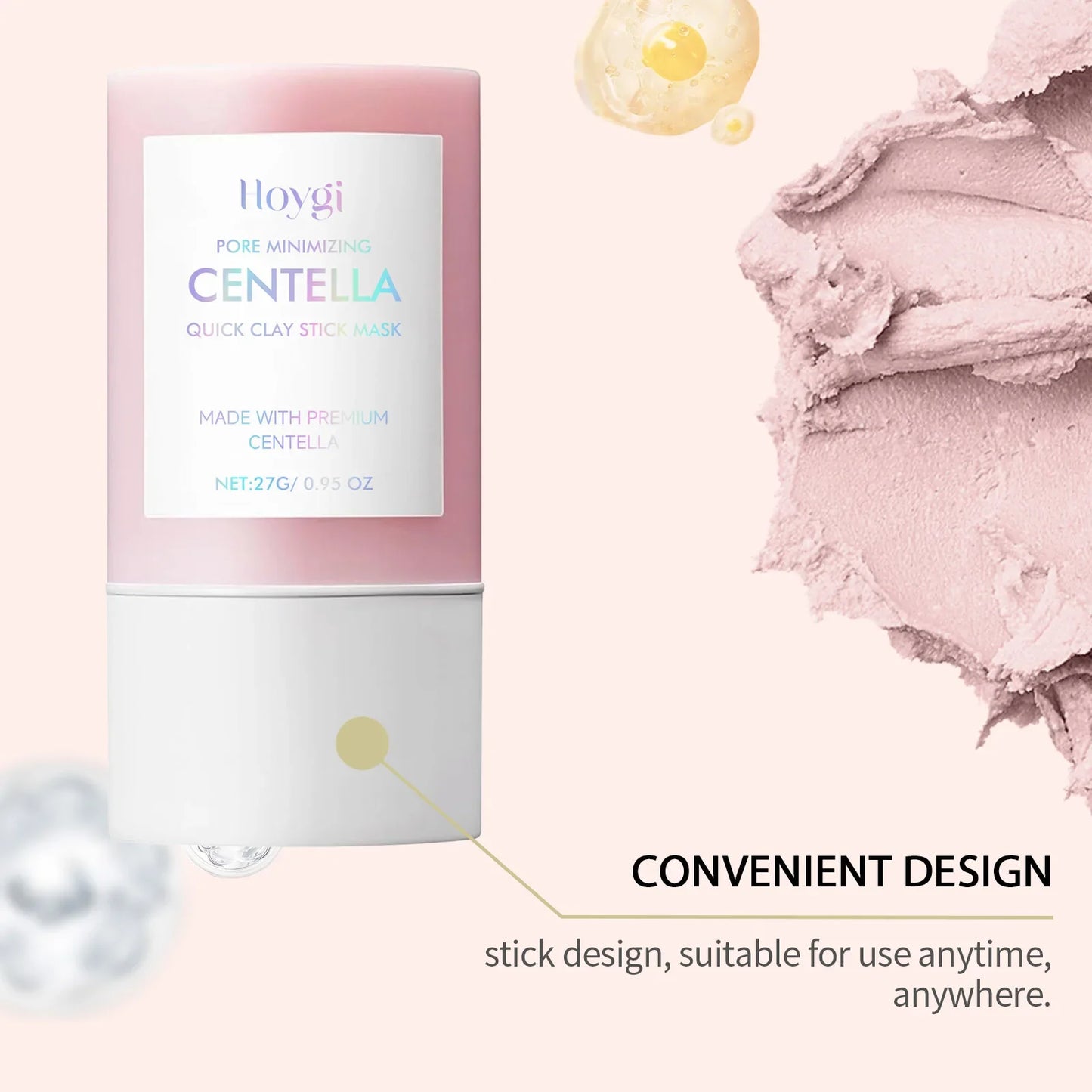 Hoygi Centella Asiatica Clay Mask Stick – Oil Control & Deep Cleanse