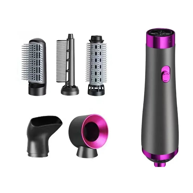 URGGU 3-in-1 Hot Air Comb – Curl, Straighten & Blow Dry