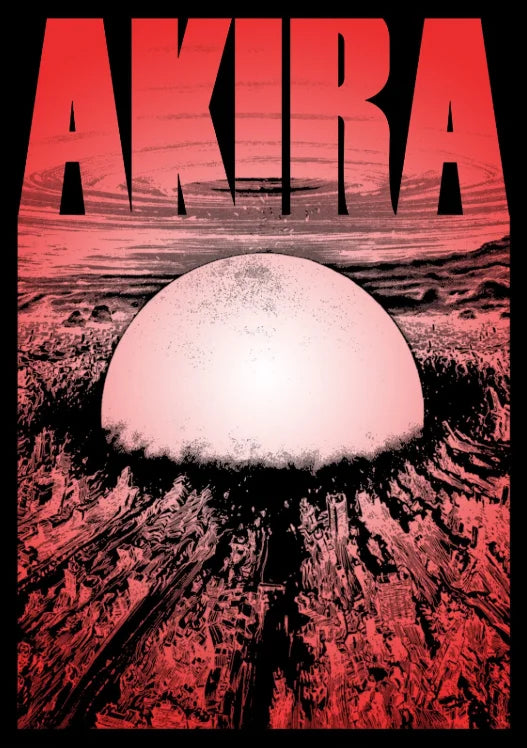 Akira Anime Retro HD Canvas Wall Art Poster | Japan Print