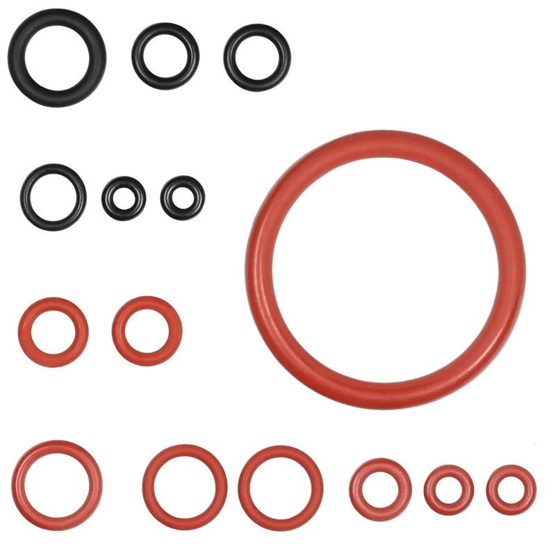15-Pc Silicone O-Ring Gasket Set for Saeco Coffee Maker Coffee Maker Gaskets Peaceful Pleasures Health and Wellness one size