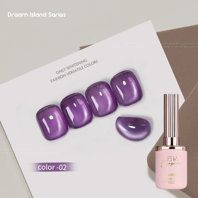 36-Color Magnetic Cat Eye Gel Polish Set | UV/LED Nail Kit