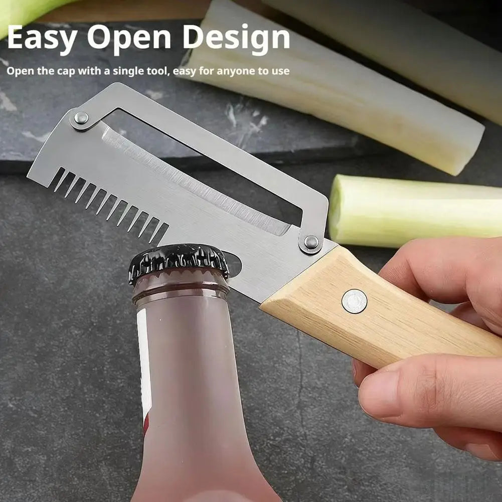 3-in-1 Vegetable Peeler, Julienne Slicer & Bottle Opener