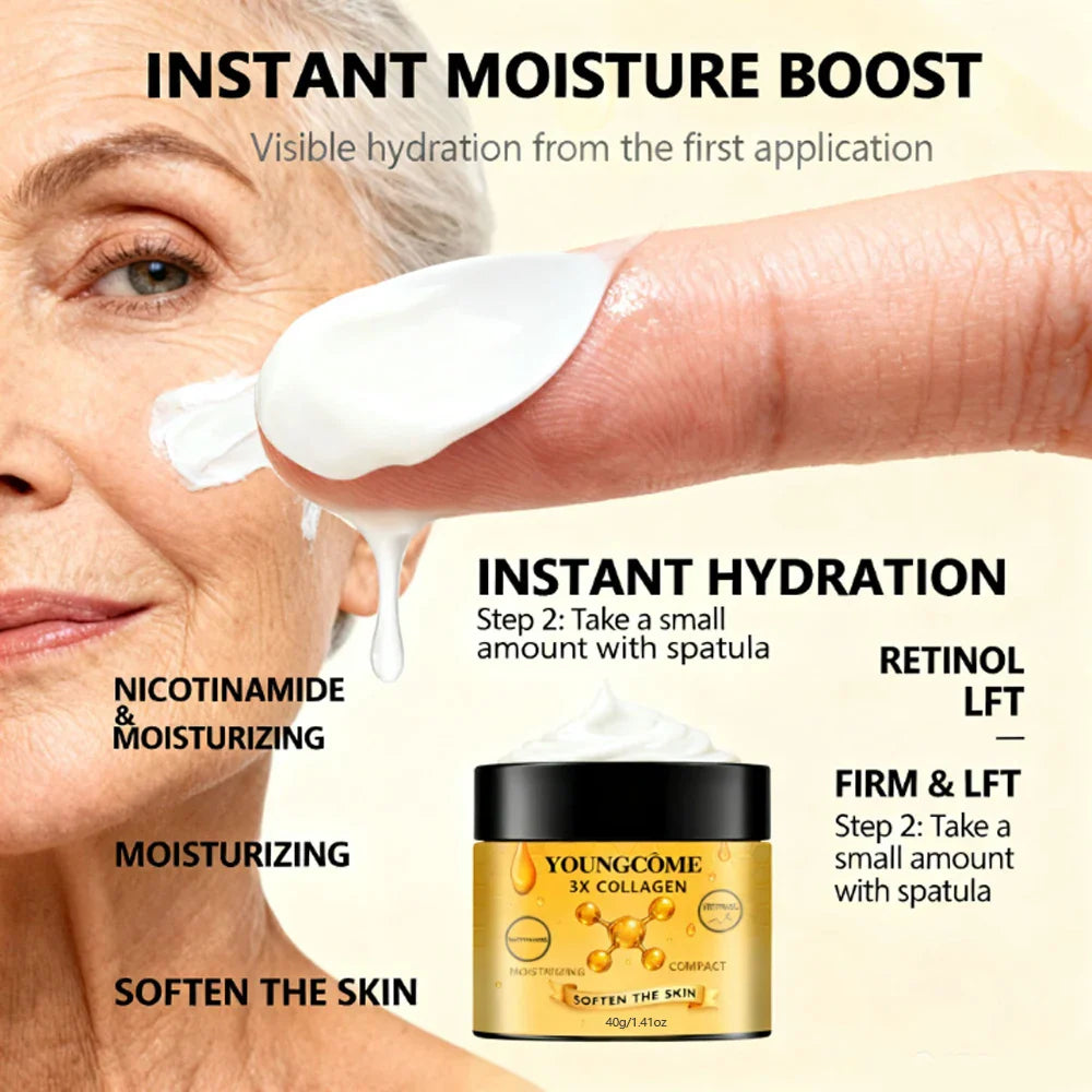 BOTAX 3X Collagen Face Cream | Niacinamide & Retinol Moisturizer