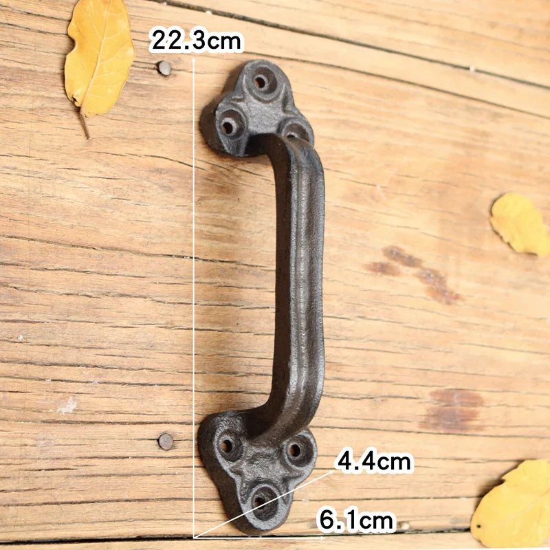 Cast Iron Door Handle – European Gothic Retro Home Décor