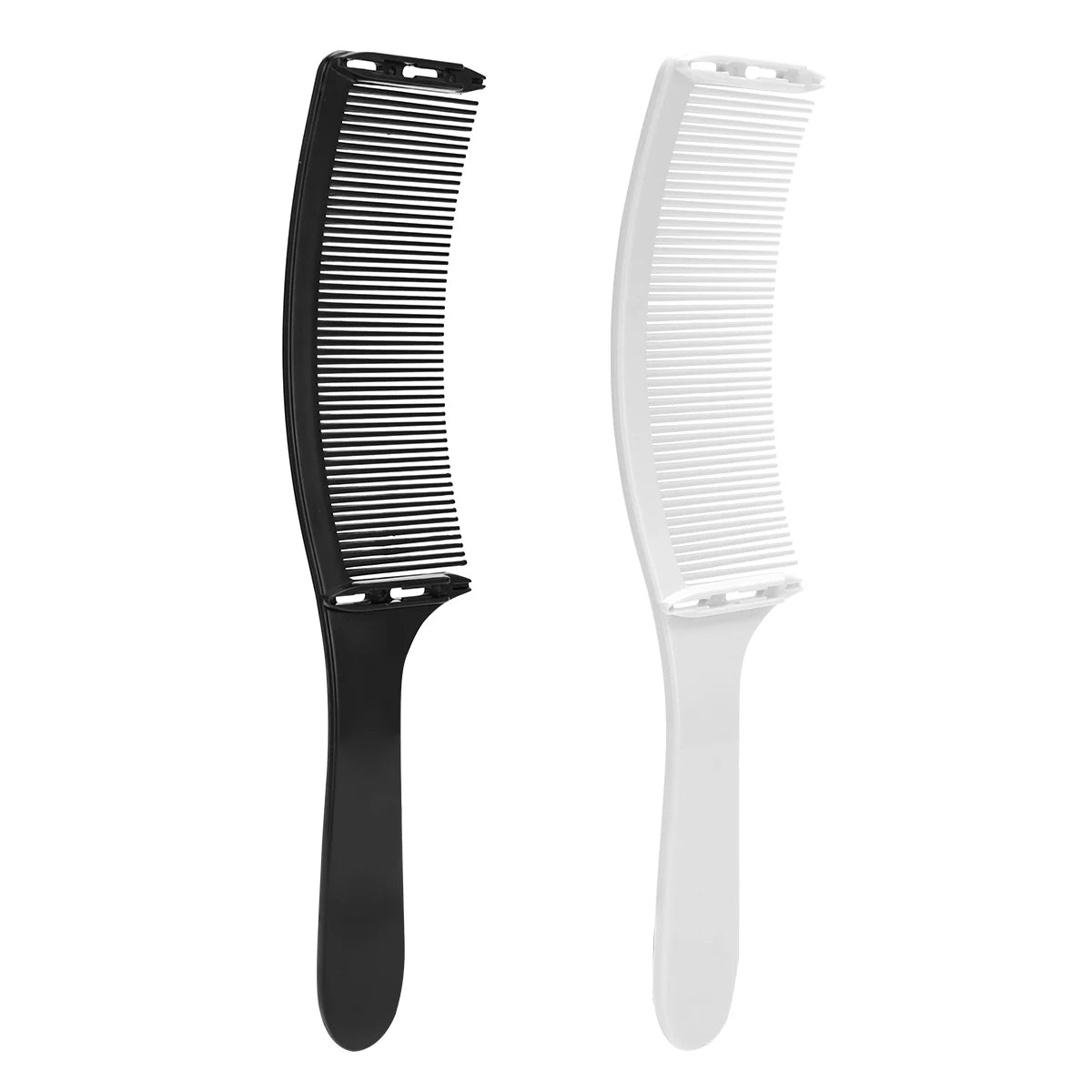 Curved Arced Hair Cutting Comb, Barber Flat Top Haircut Comb, Salon Hairdresser Tool for Hair Cutting, Anti-Slip Edge Design Peaceful Pleasures Health and Wellness