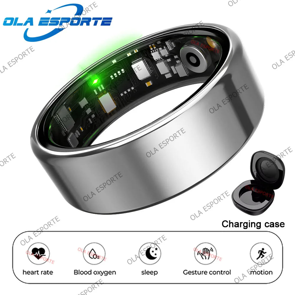 Ola Esporte Smart Ring 2025 – Heart Rate, SpO2 & Sleep Tracker