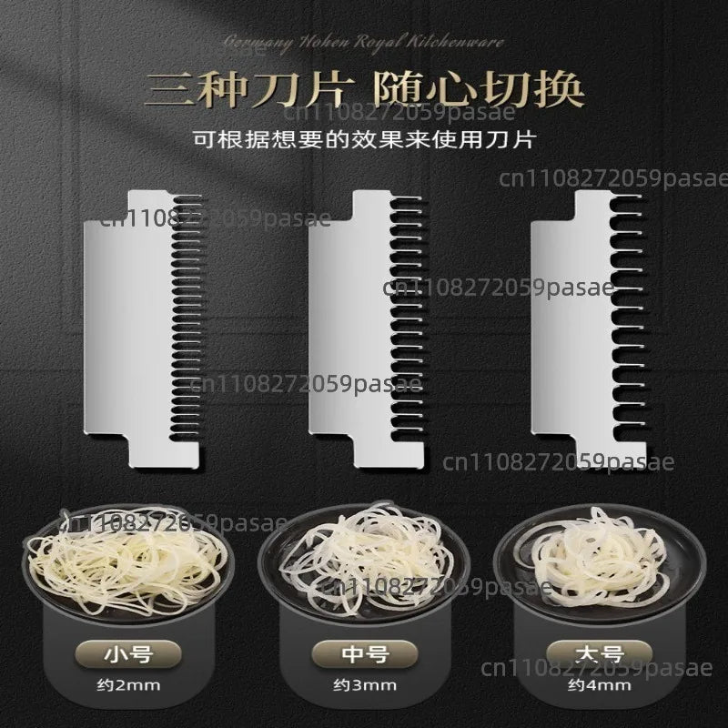 Rotating Vegetable Grater & Hand-Crank Slicer | Commercial