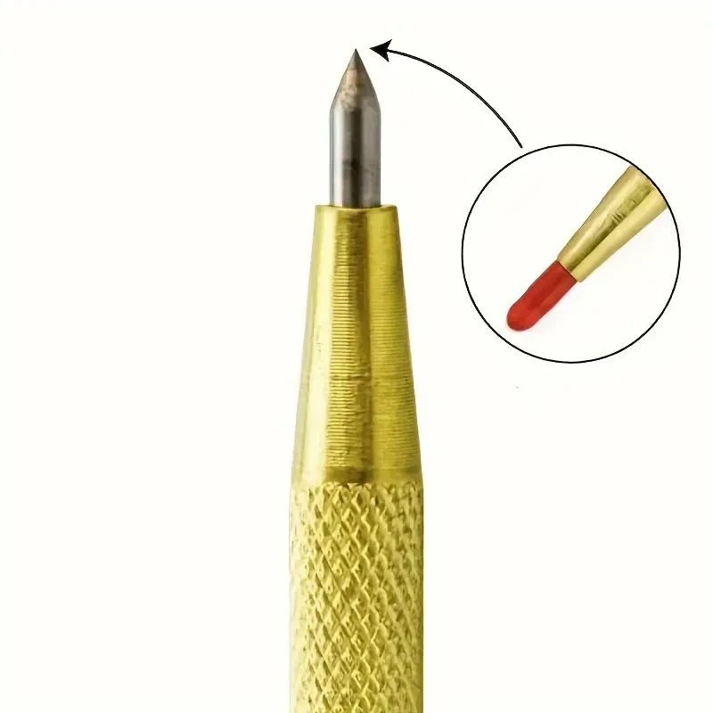 2 Diamond Nib Titanium Pen Precision Metalworking Woodworking Tools