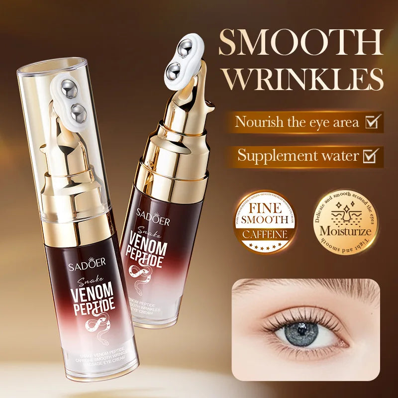 SADOER Snake Venom Peptide Eye Cream – Dark Circles & Wrinkles