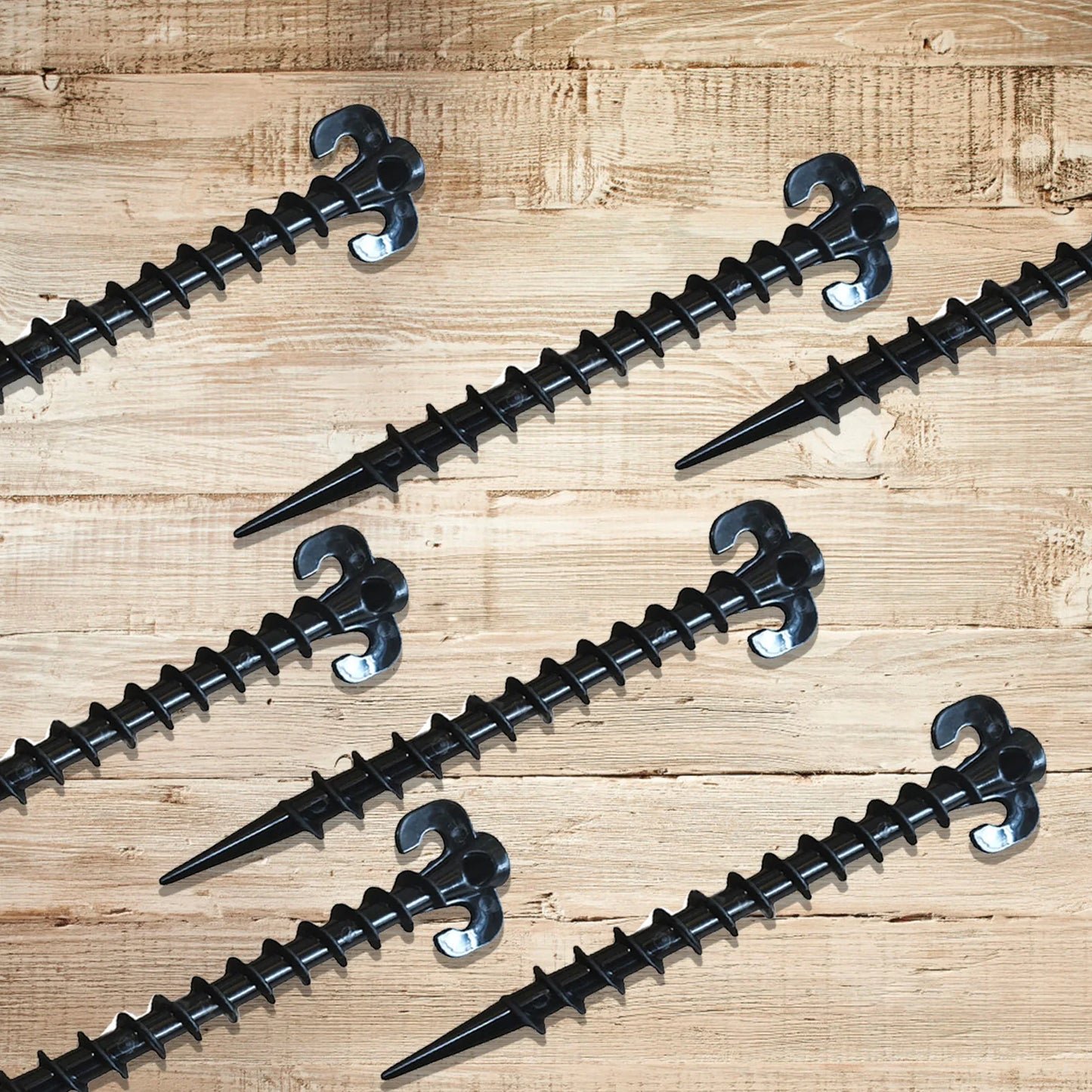 10pcs Tent Pegs Canopy Stakes Durable Ground Anchor Nail with Great Holding Power Suitable for Rain Tarps Hiking Gardening Peaceful Pleasures Health and Wellness