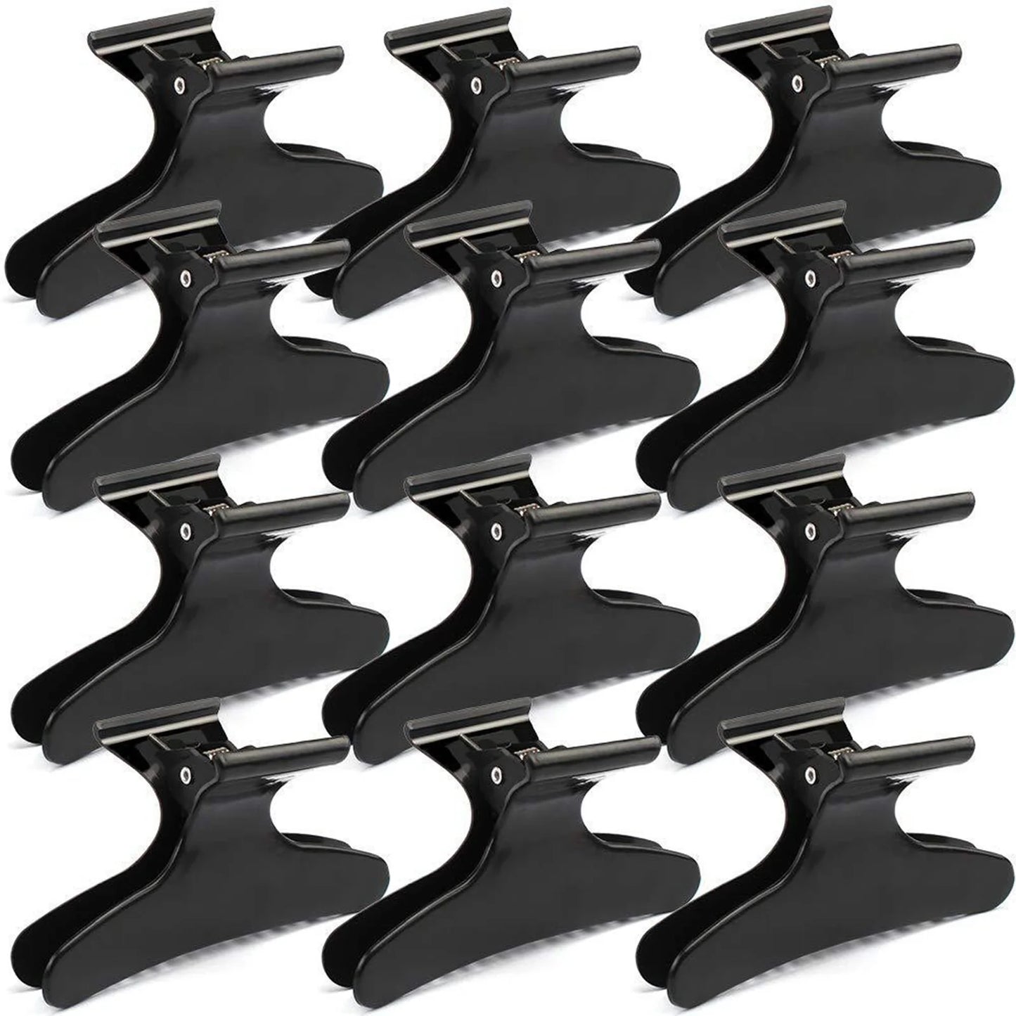 Hair Clips for Styling Sectioning Hair Root Fluffy DIY Clip Tool Hair Clamps for Hair Cutting Coloring Sectioning Peaceful Pleasures Health and Wellness Black