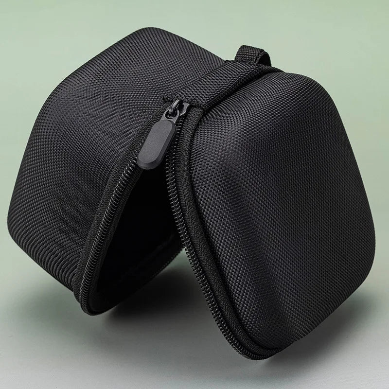 EVA Earphone Case Square Portable Storage Bag for 3C Electronic Devices Bluetooth Earphone Case Peaceful Pleasures Health and Wellness