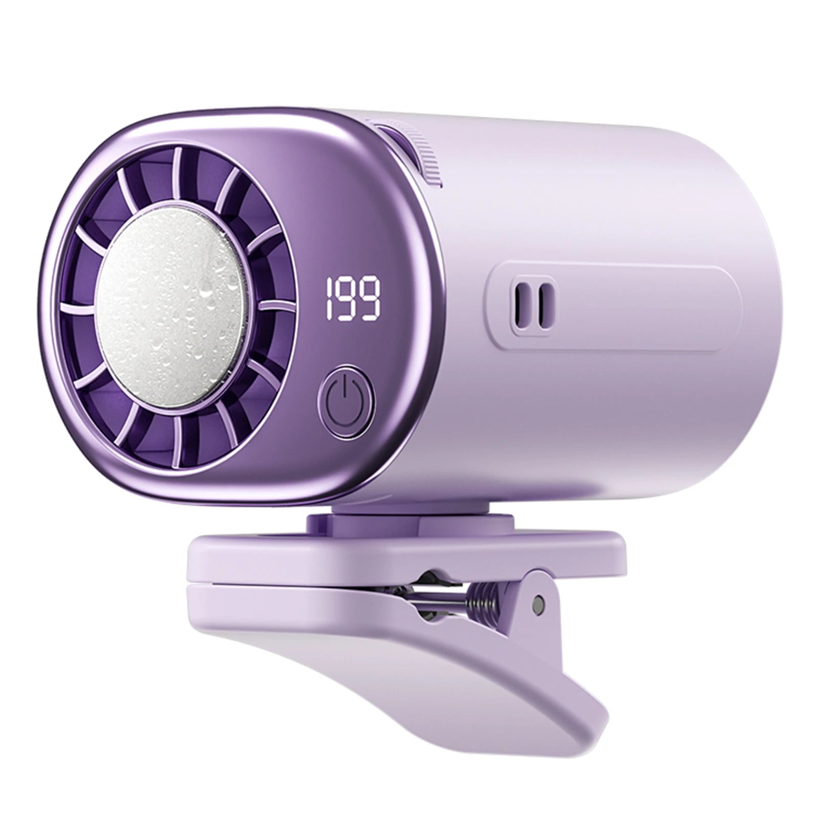 Car Clip Fan Mini Portable Outdoor Clip Umbrella Fan 199 Speed Waist Clip Electric fan 360° USB Rechargeable Desktop Cooling fan Peaceful Pleasures Health and Wellness Purple 100V-240V EU Plug