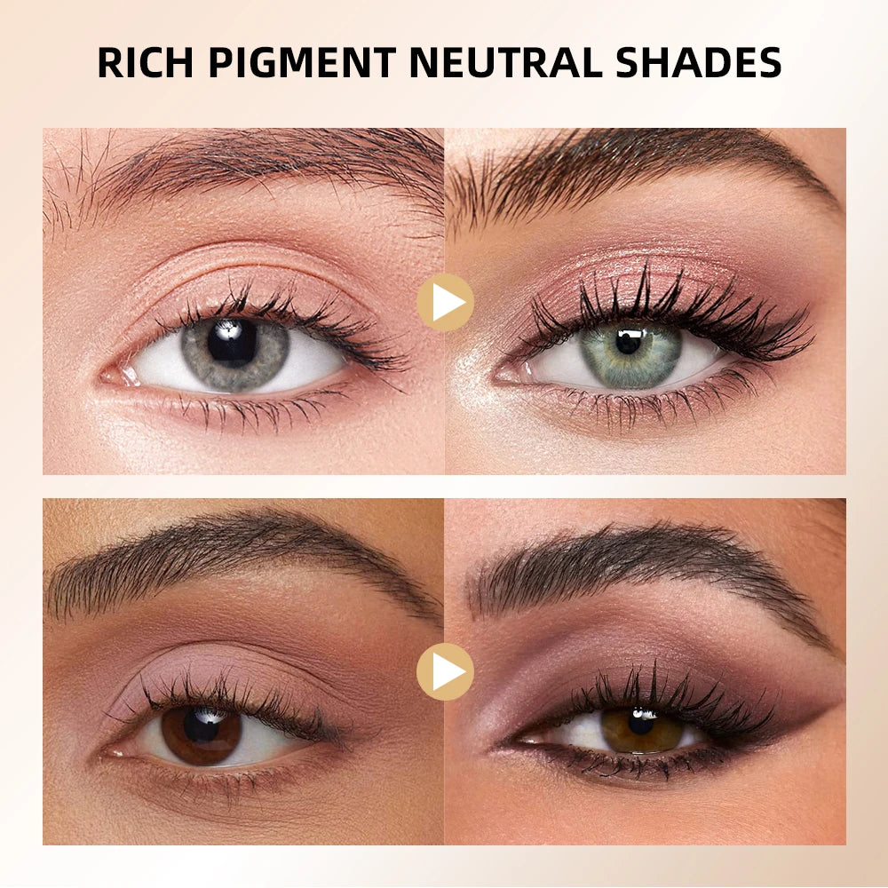 Soft Glow Eyeshadow Palette 14 Color Tones Natural Gentle Long lasting Eye Makeup Effect High Color Rendering Eyeshadow Palette Peaceful Pleasures Health and Wellness