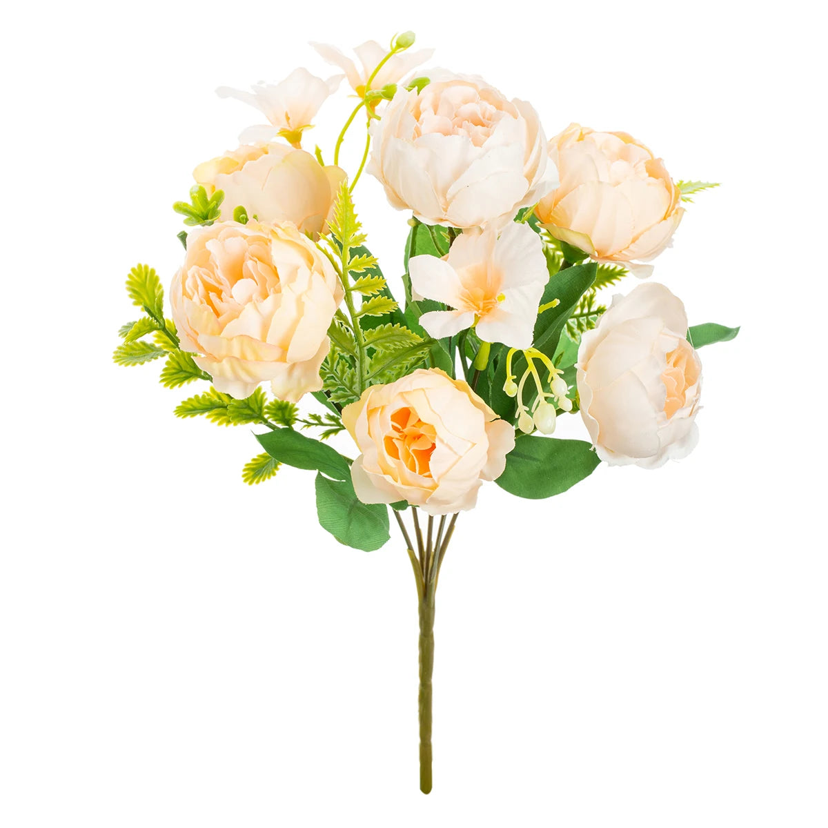 Artificial Silk Peony Rose Bouquet – Wedding & Home Decor