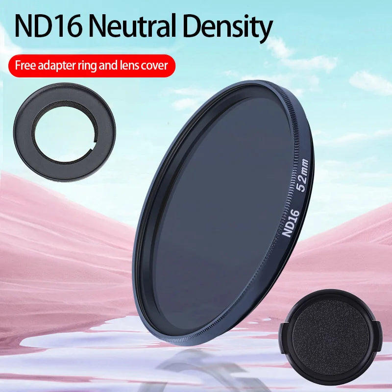 52mm ND & CPL Filter Kit for DJI Osmo Action 6 + Adapter Ring