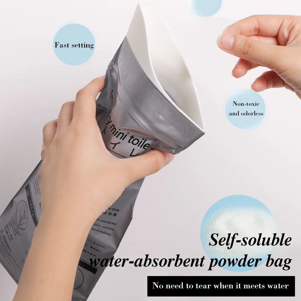 4-32Pcs Outdoor Emergency Urine Bags 700ml Disposable Travel Mobile Toilet Portable Urinal Bag for Female Baby Male Vomiting Bag Peaceful Pleasures Health and Wellness