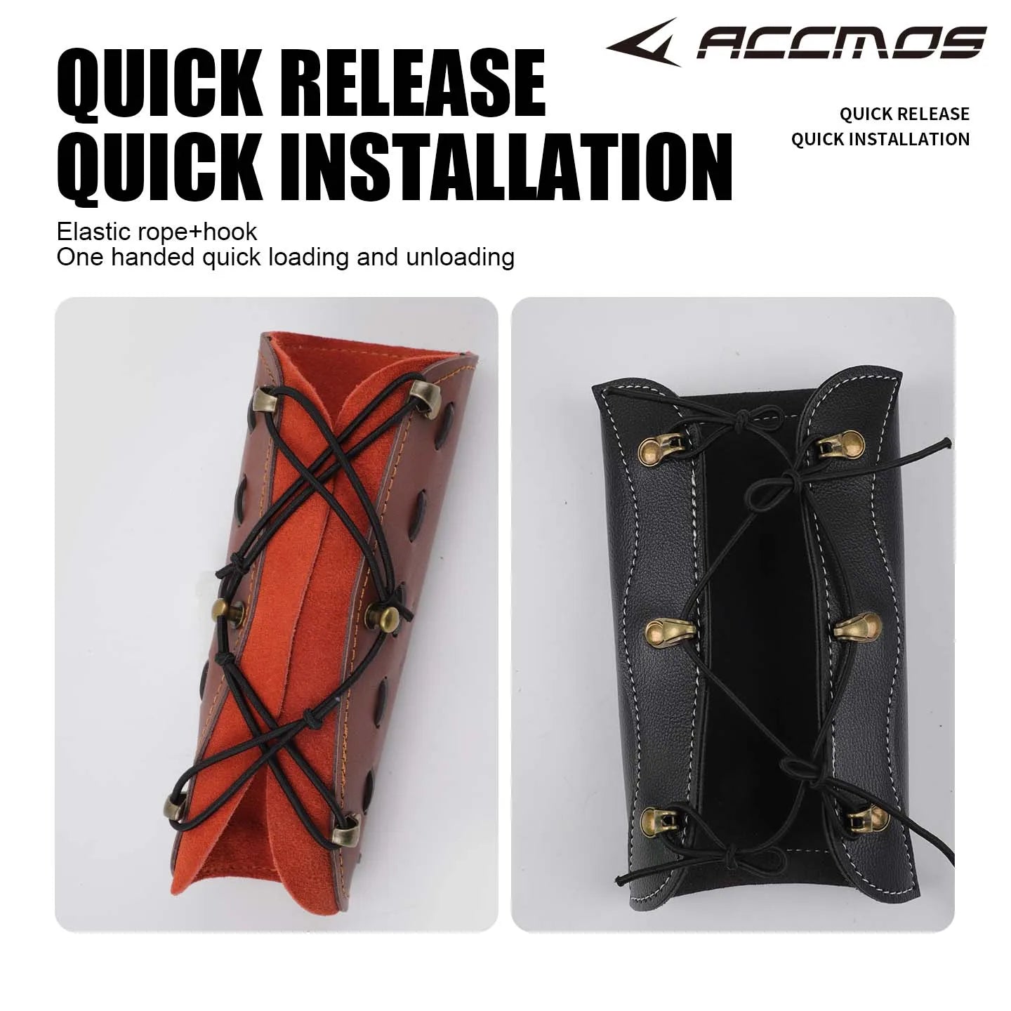 ACCMOS Traditional Arm Guards Archery Guard Bracer Protection Outdoor