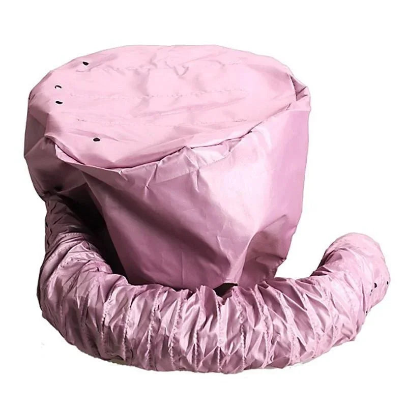 Soft Hair Drying Bonnet Cap Hood | Adjustable Blow Dryer Accessory