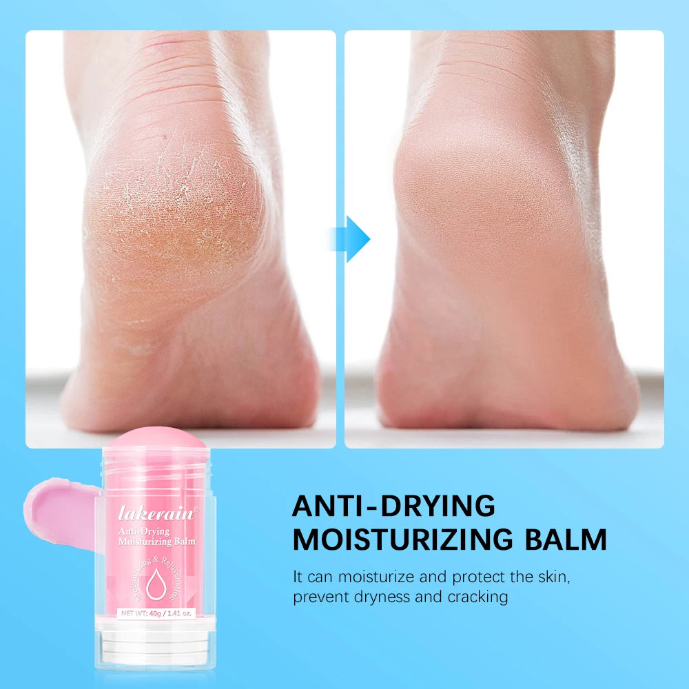 Anti-Drying Foot Stick Crack Resistance Special Care Cream Nourishing Moisturizing Dead Skin Remover Heel Repair Feet Care Stick Peaceful Pleasures Health and Wellness