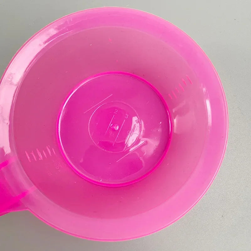 Pink Hair Color Mixing Bowl – DIY Hair Dye Tint Cup