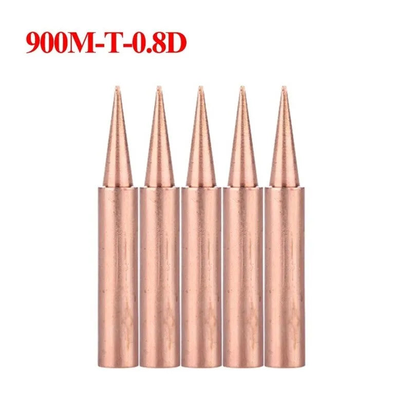 900M-T Copper Soldering Iron Tips Welding Solder Tip 933 907 951
