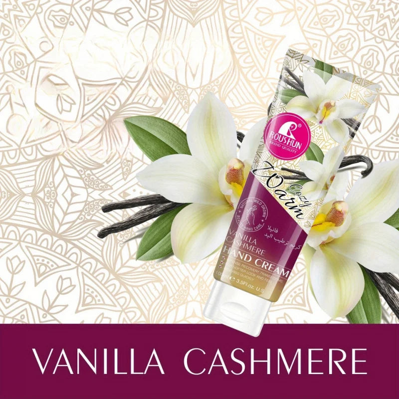 100ml Vanilla Hand Cream Vanilla Hand CreamMoisturizing Refreshing Non-Greasy Hydrating Hand Cream，Suitable for all skin types Peaceful Pleasures Health and Wellness