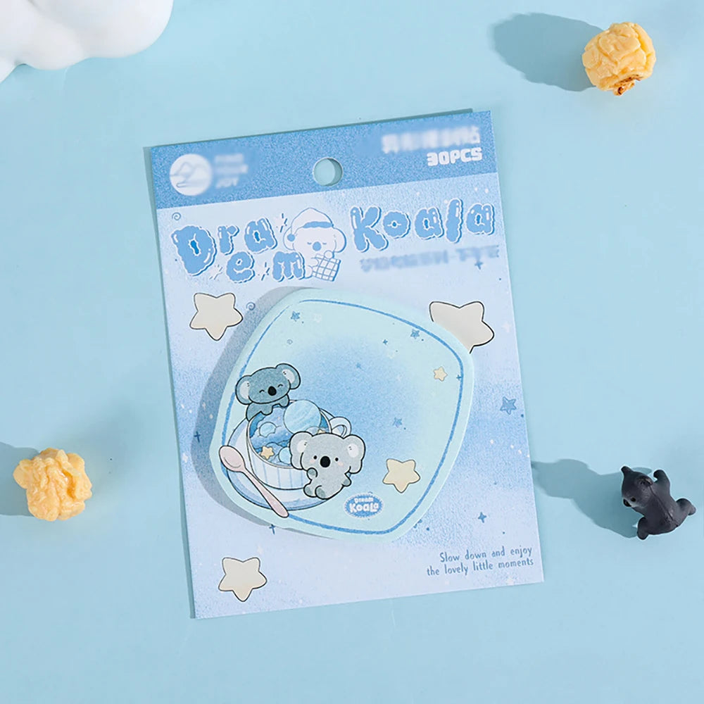 Dream Koala Series Dreamy Alien Convenience Sticker Cute Message