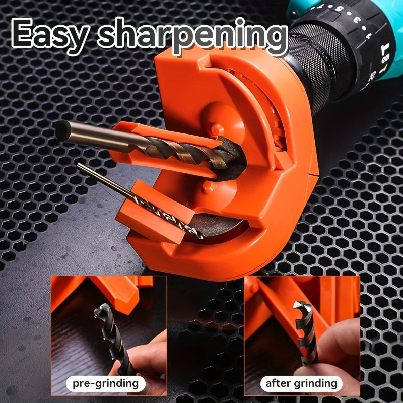 Multi-functional Twist Drill Grinder, 2-16mm lmpact Electric Drill,Wear-resistant Diamond Sharpener, Drill Bit Grinding Tool Peaceful Pleasures Health and Wellness