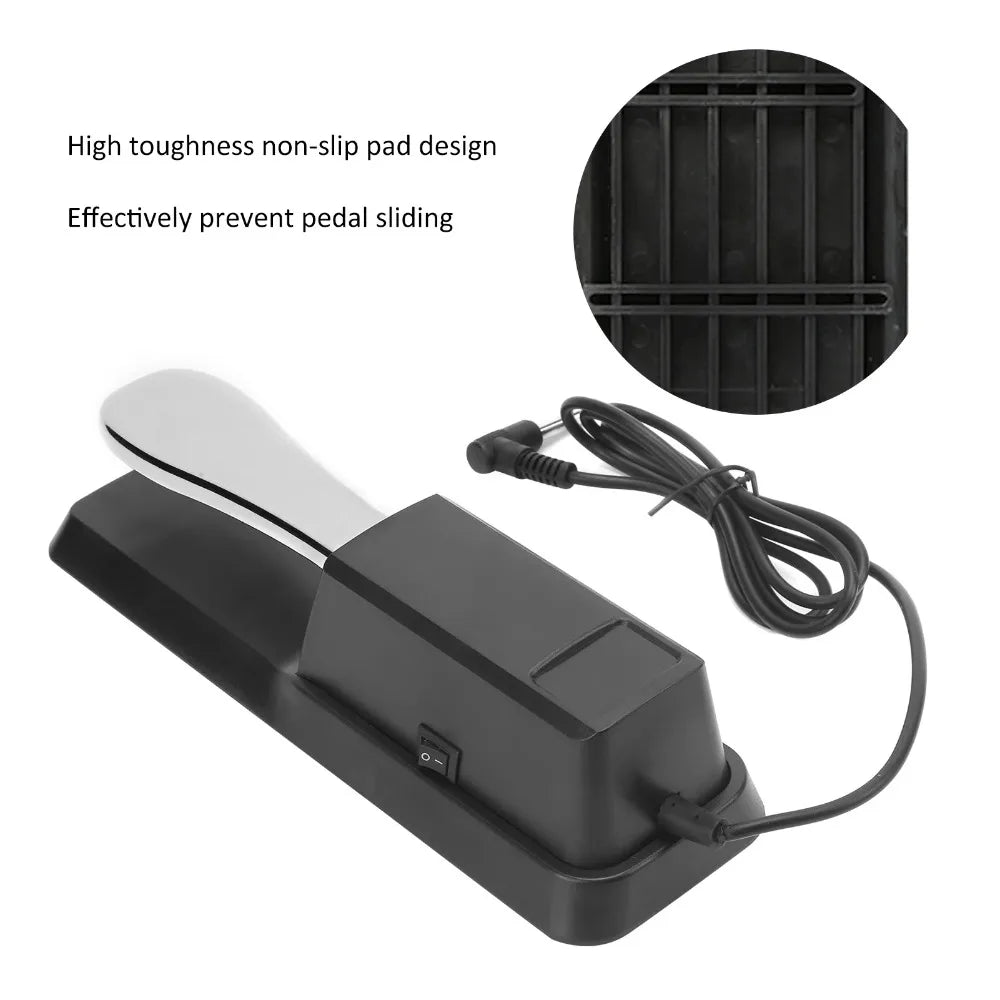 Universal Instrument Accessories Sustain Pedal Electric Piano MIDI