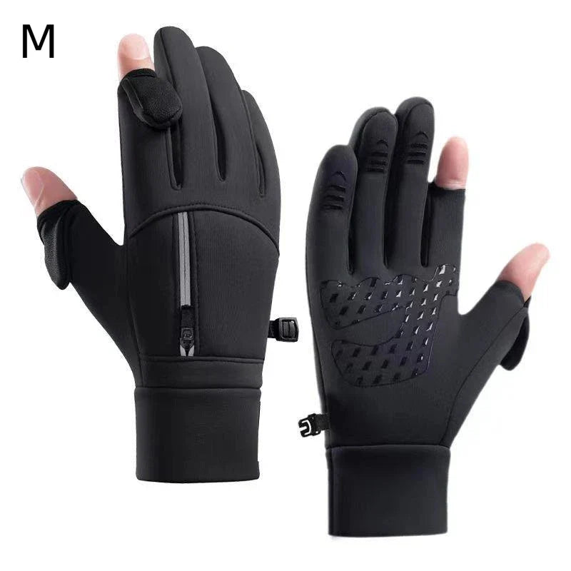 Waterproof Thermal Winter Gloves – Touchscreen Running & Cycling