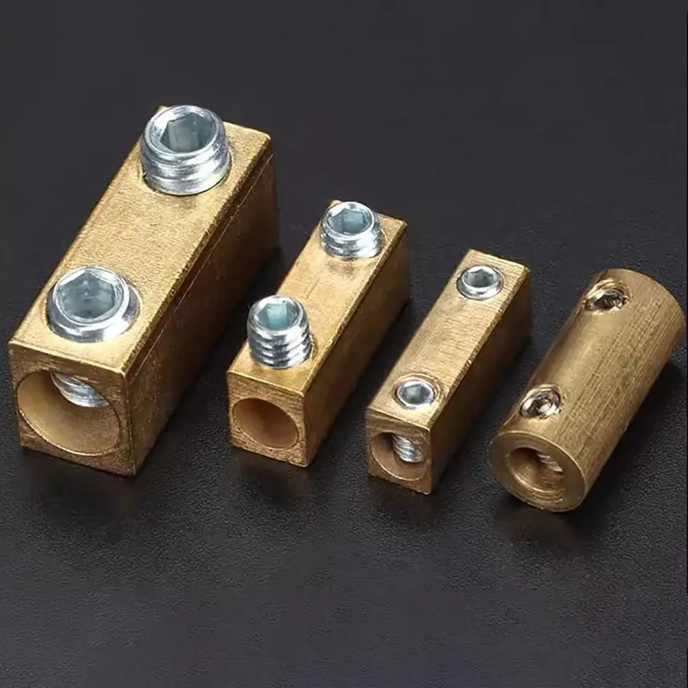 Brass Terminal Block & Heat Shrink Tubing | Waterproof Connector