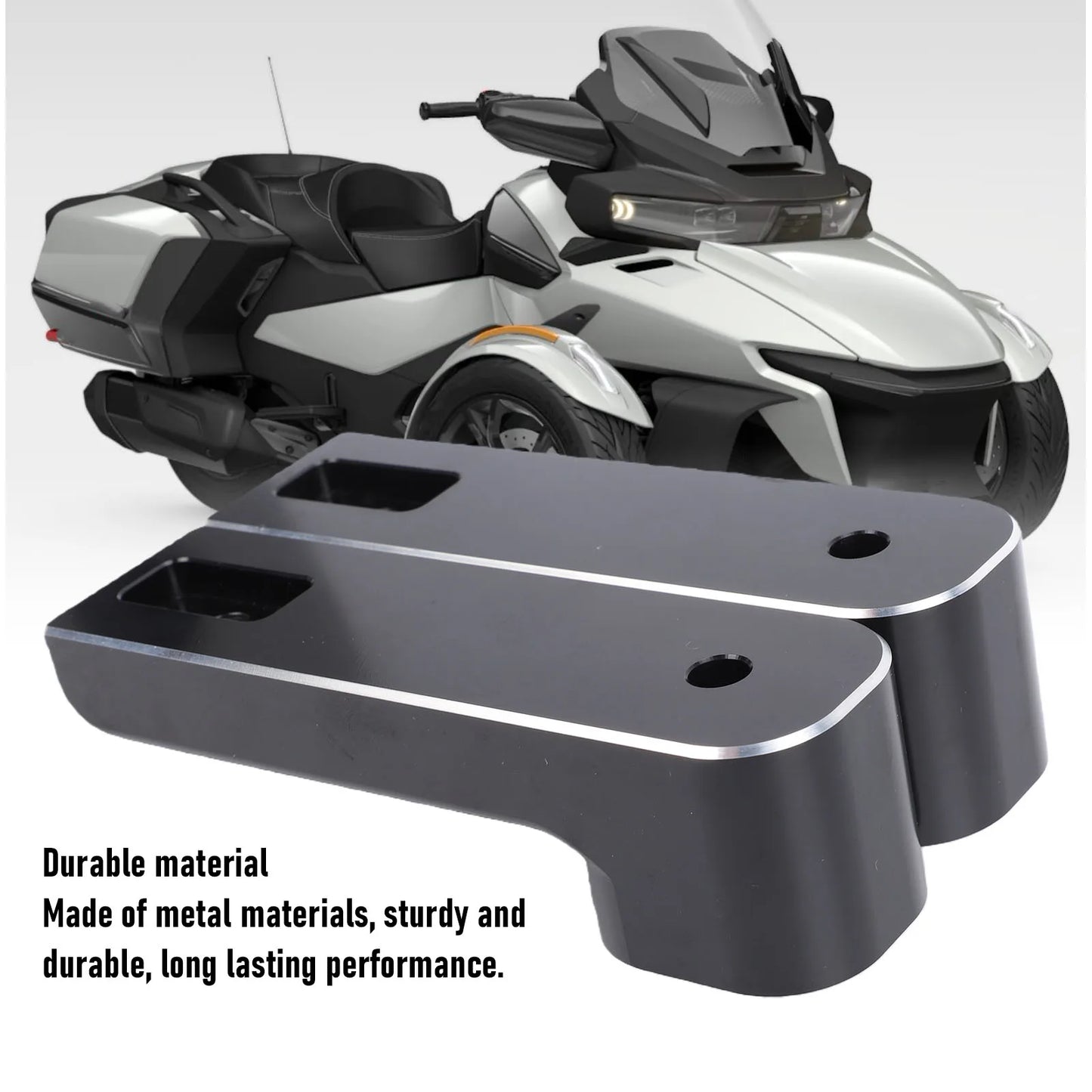 Passenger Foot Peg Riser Kit for Can-Am Spyder RT 2010–2021