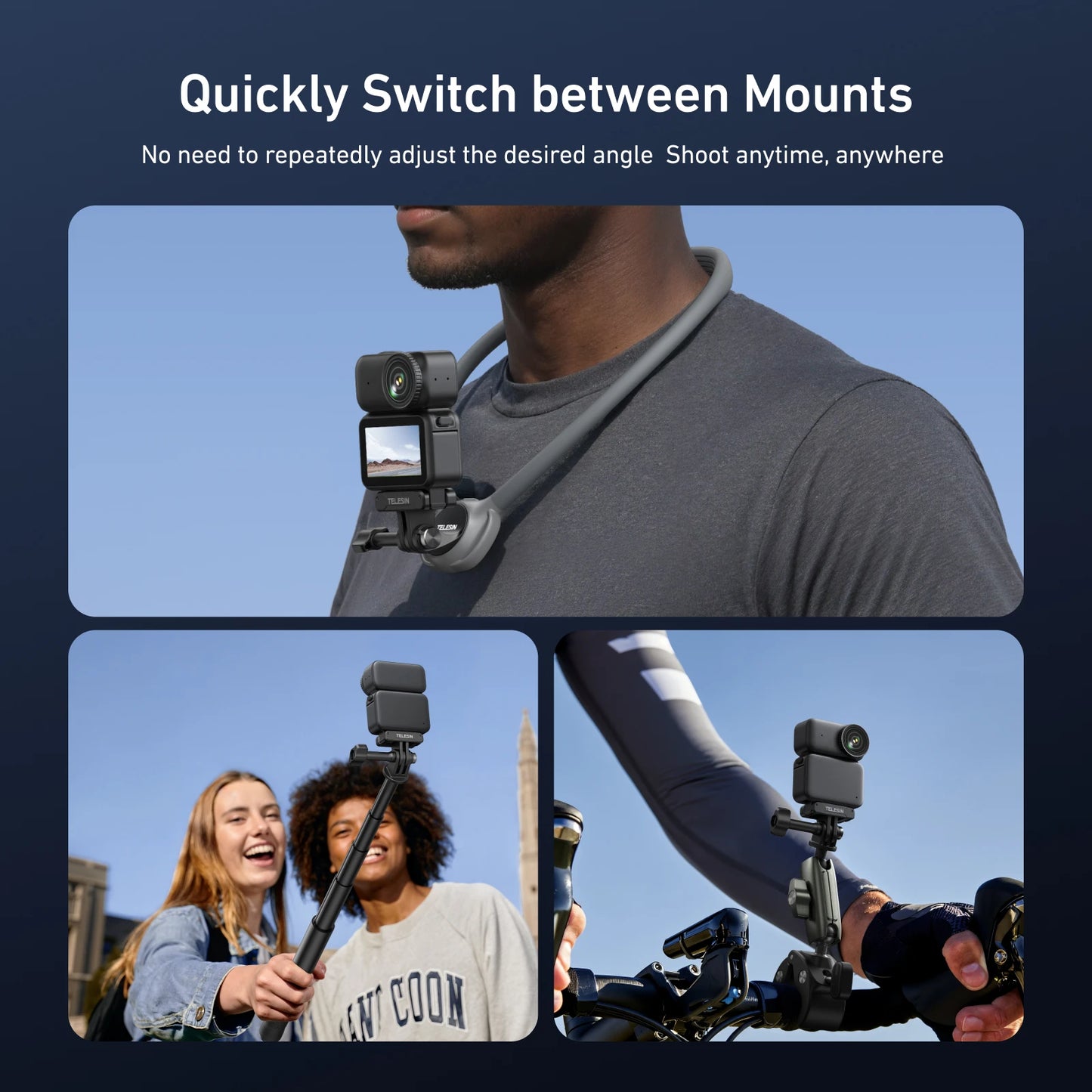 Magnetic Quick Release Mount Adapter for DJI Osmo Nano