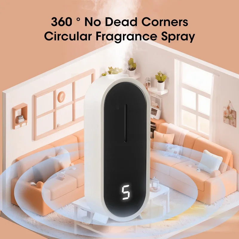 Ultrasonic Essential Oil Diffuser, Portable Aromatherapy Machine with 50ml Water Tank, Humidifier for Home Bedroom Office Peaceful Pleasures Health and Wellness