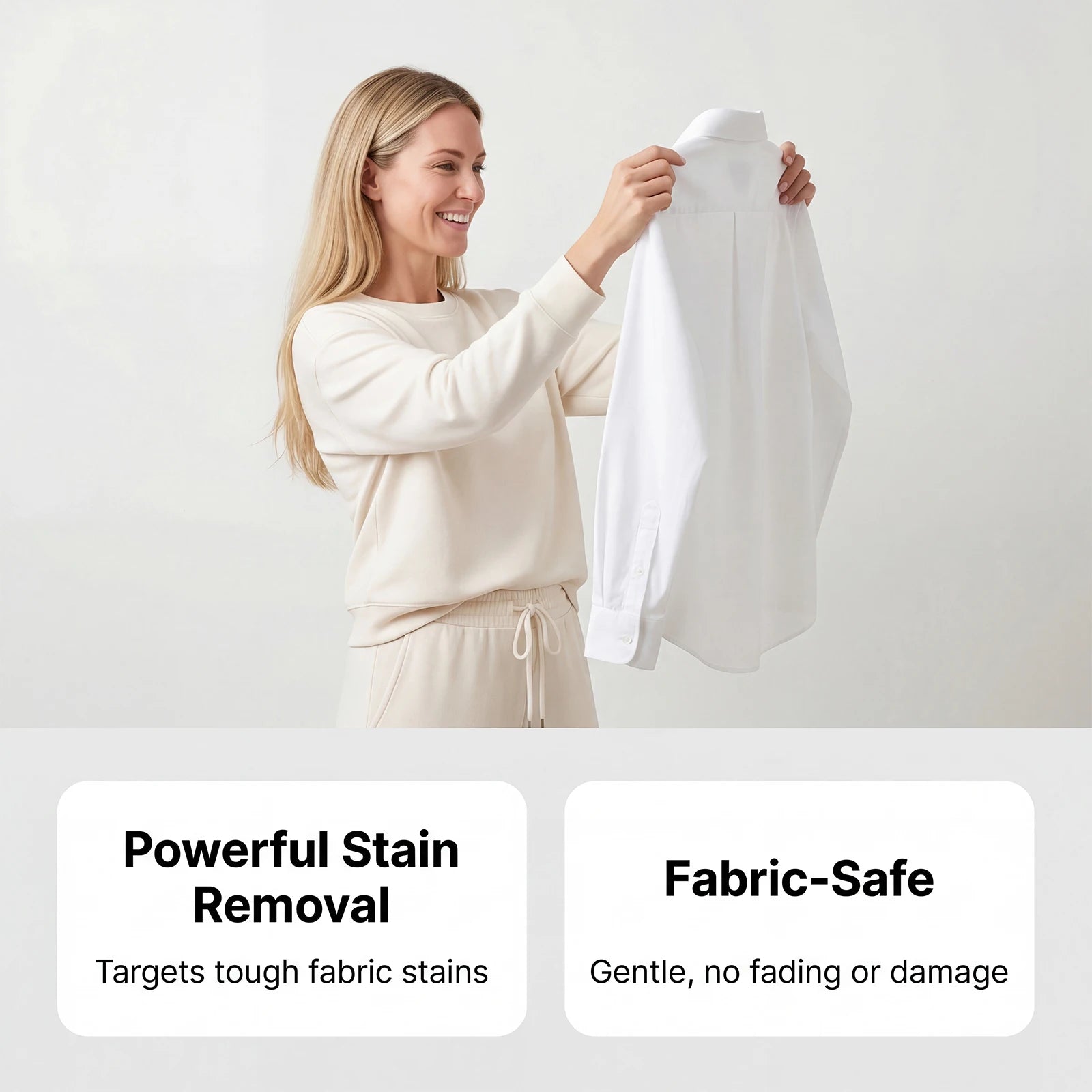 Clothing Emulsifier Stain Remover Spray for Oil, Grease, Food & Blood Stains Removal Preserves Colors and Freshens Clothes Peaceful Pleasures Health and Wellness