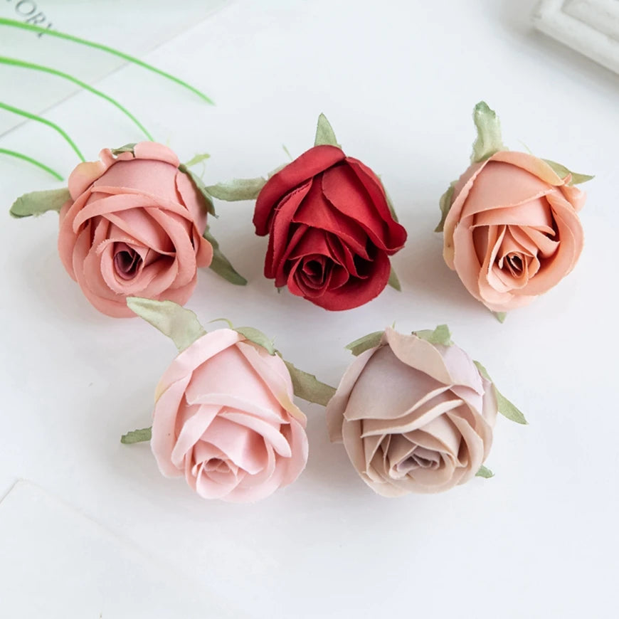 Artificial Silk Rose Flower Heads – DIY Wedding & Home Decor Artificial Flower Heads Peaceful Pleasures Health and Wellness
