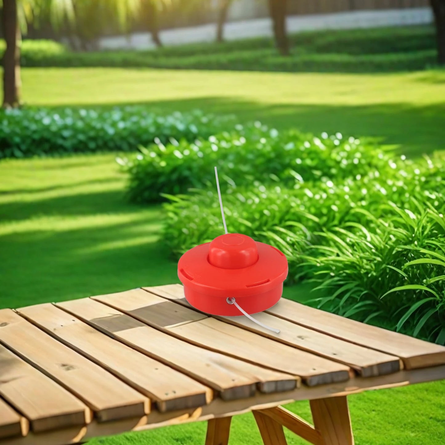 Replacement Petrol Cutter Trimmer Head Bump Feed Line Spool Red Black