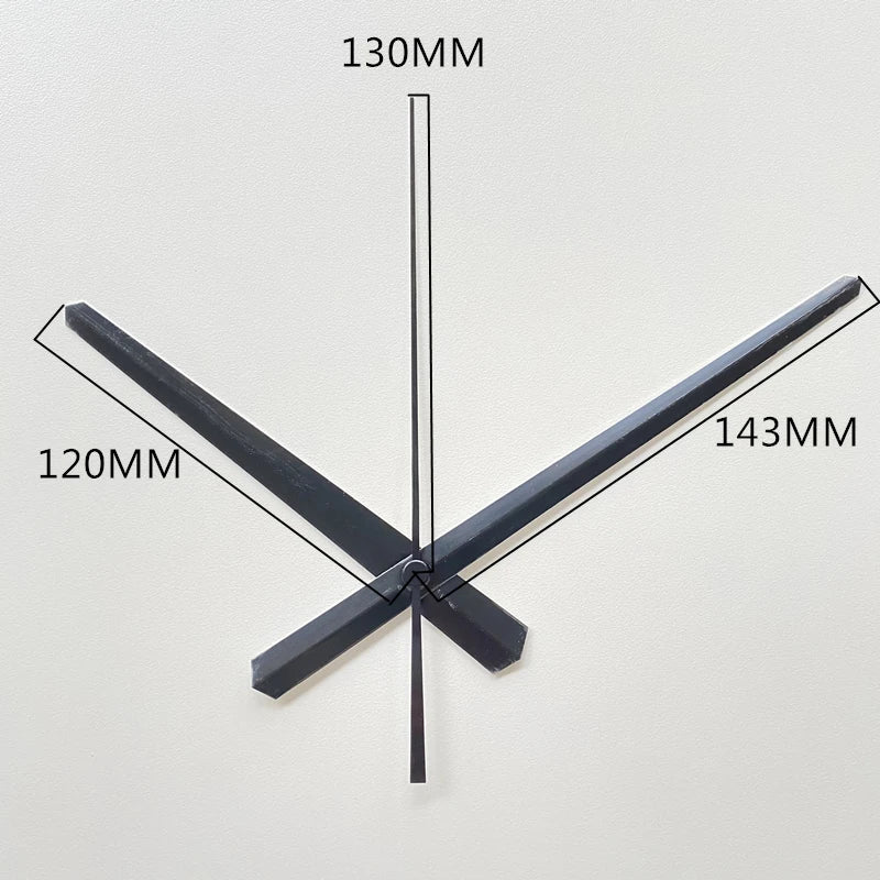 Mute DIY Wall Clock Movement Mechanism with Clock Hands Silent Kit Battery Operated Watch Repair Parts Replacement Set Peaceful Pleasures Health and Wellness